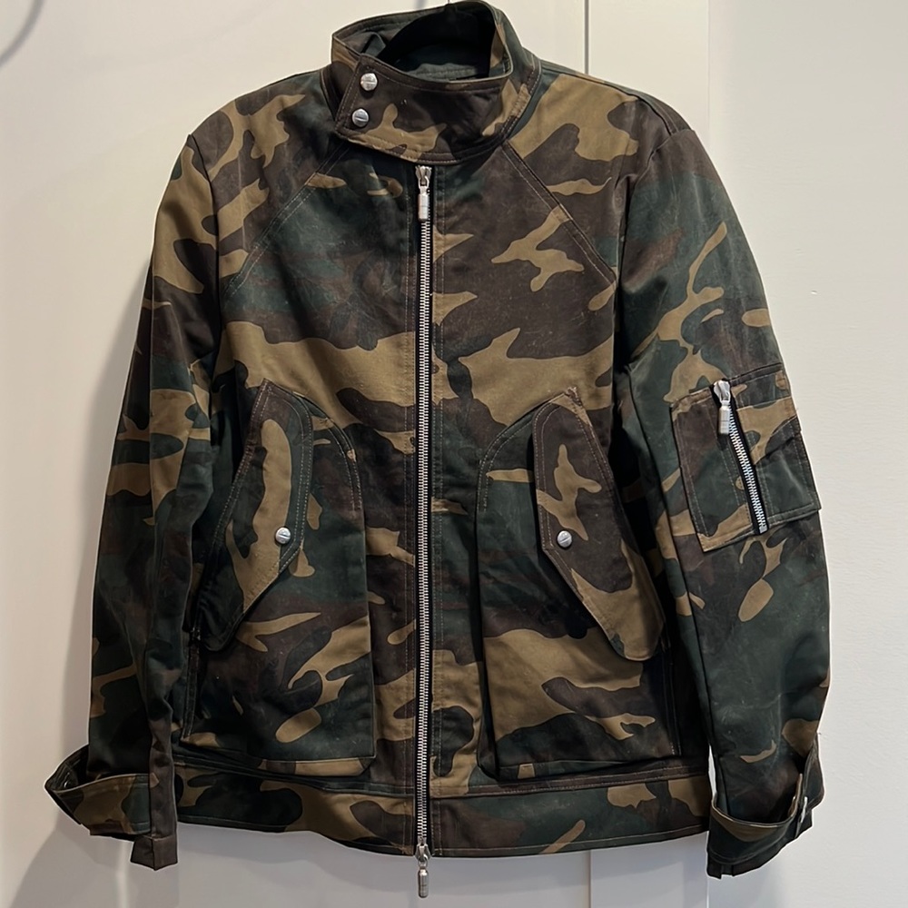 Rhude mens camo jacket